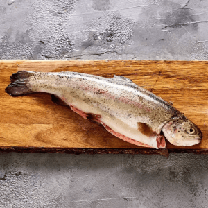 Fresh Whole Rainbow Trout 400g size