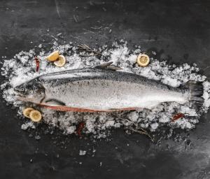 Fresh Whole Scottish Salmon (2–3kg each)