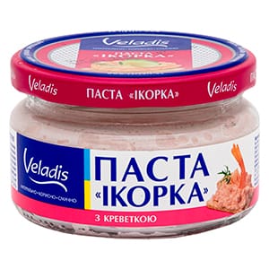 Veladis Caviar Spread, Capelin and Shrimps (160g)