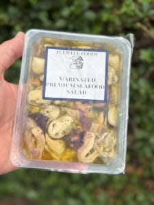 Premium mussel seafood salad (100g)