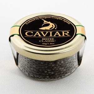 Caviar of Bester (Beluga hybrid) – 50g/1.8oz Glass