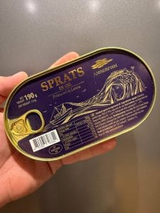 Amberfish smoked sprats in oil