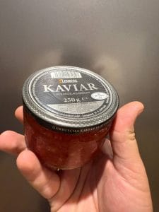 SPECIAL OFFER — Pink Salmon Caviar Platinum Lemberg (250g) (best before 11.12.2025)