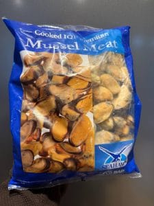 Mussel Meat (900g, Clean and Frozen)
