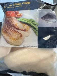 Frozen Tilapia Fillet – 1kg
